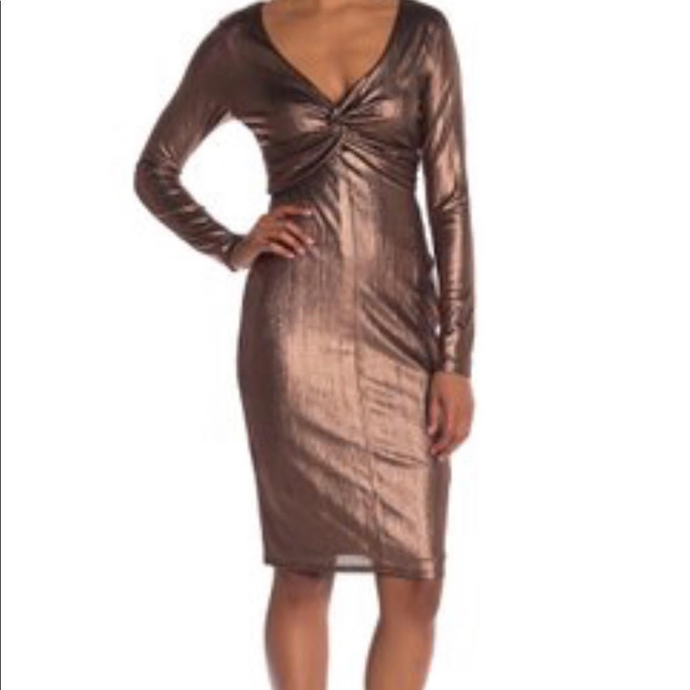 Bronze Goddess, bodycon, cocktail/evening/wedding
